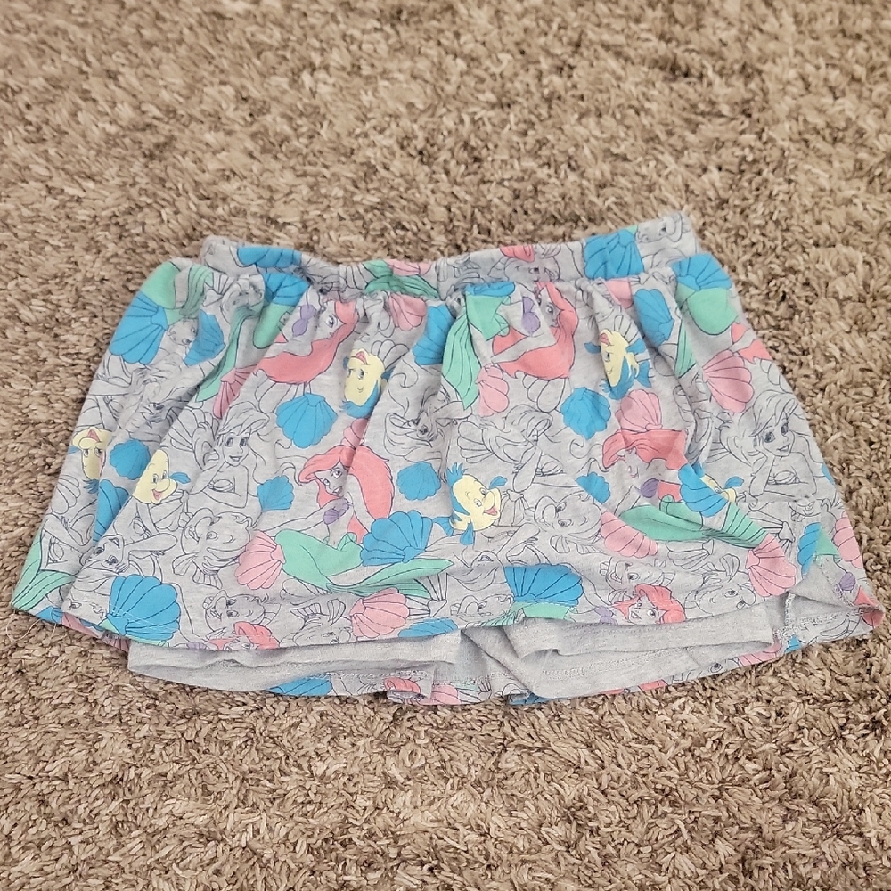 Disney Multicolor Cartoon Character Skort